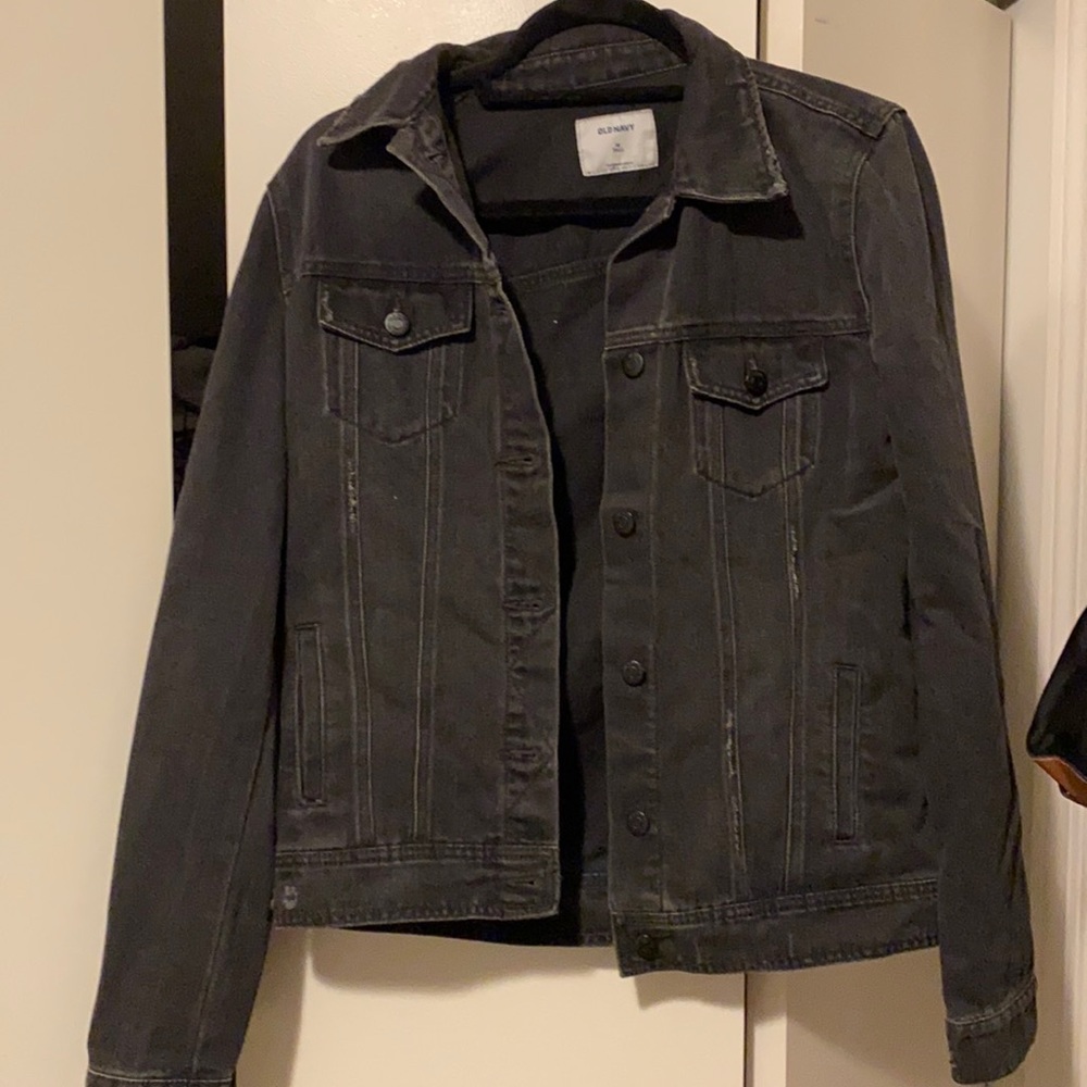 NWOT Black Jean Jacket